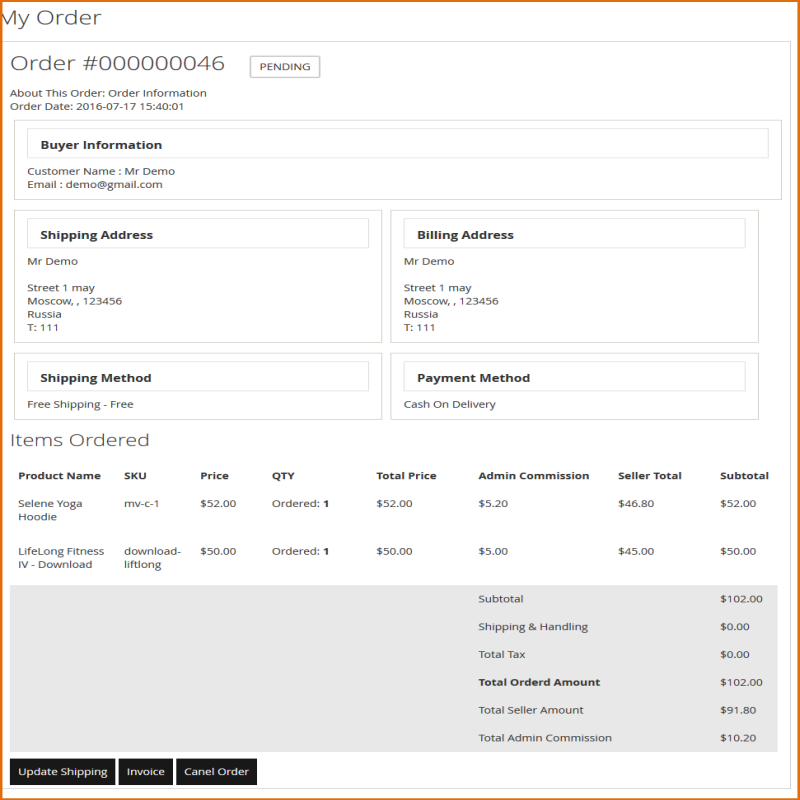 Magento multi vendor plugin