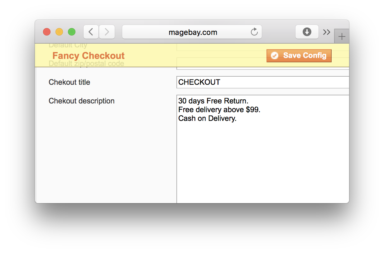 Magebay One Page Checkout Magento Extension
