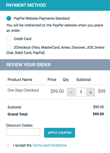 Magento One Page Checkout Extension
